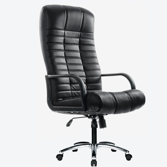 Офисное массажное кресло ZENET ZET 1100 Чёрное 